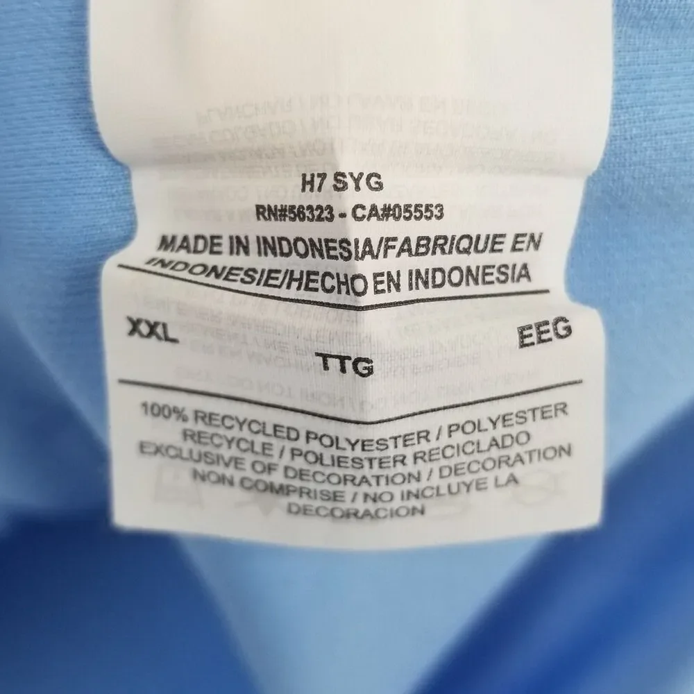 NWT Nike Manchester City FC Stadium Jersey Field Blue 2XL Etihad Airways Soccer